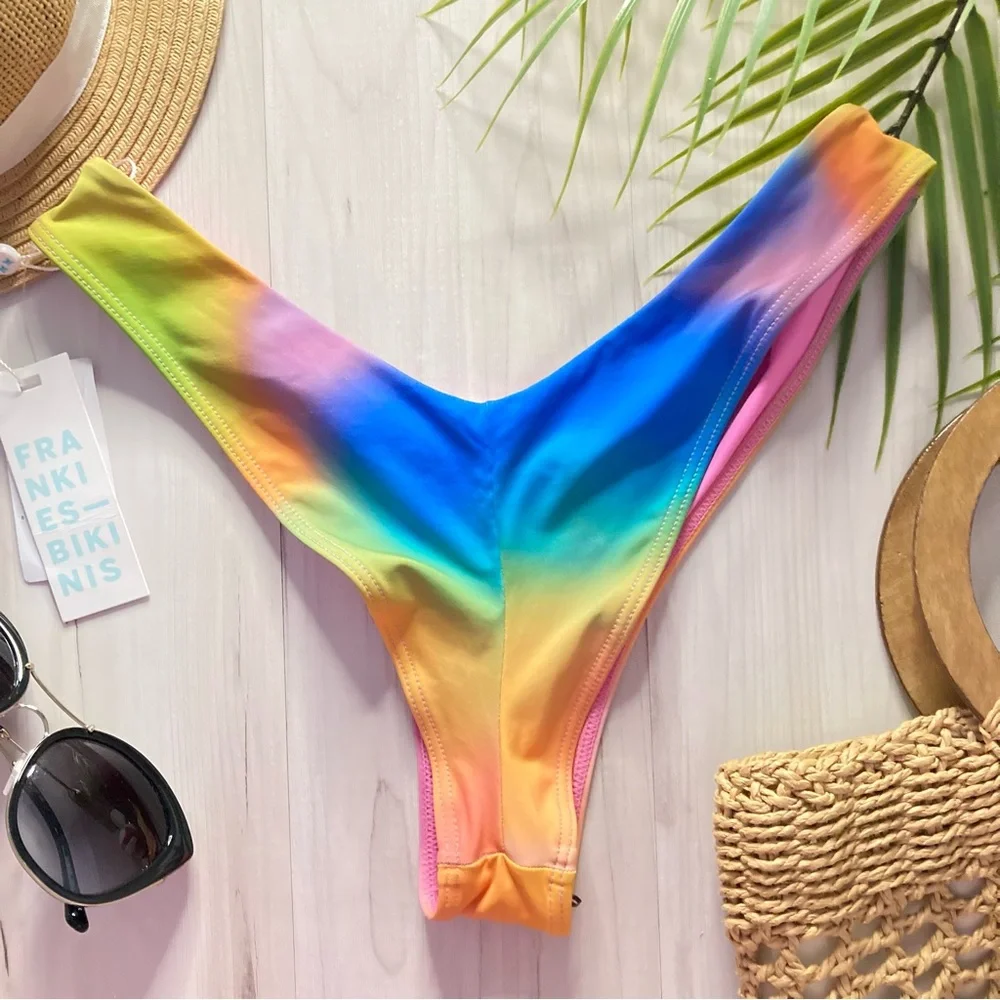 Frankie’s Bikinis 💗 Serotonin Skimpy Cheeky Bikini Bottoms